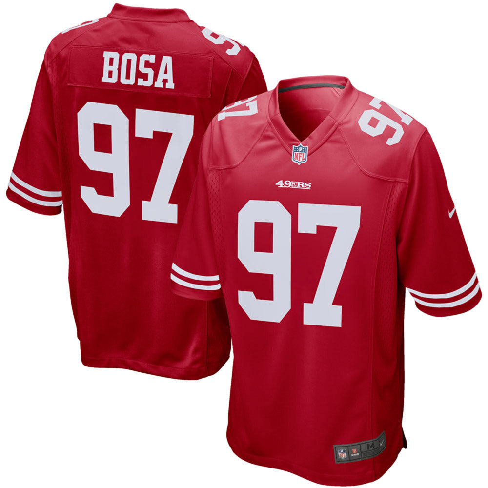 Youth San Francisco 49ers Nick Bosa Player Game Jersey Scarlet